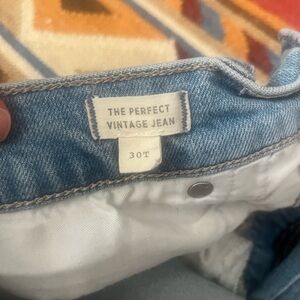 Madewell The Perfect Vintage Jean in Elliott Wash